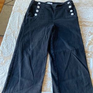 Loft wide led sailor jeans